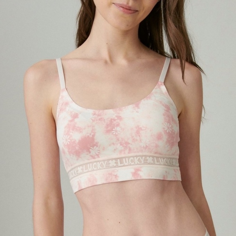 NWT LUCKY LACE TIE DYE BRA